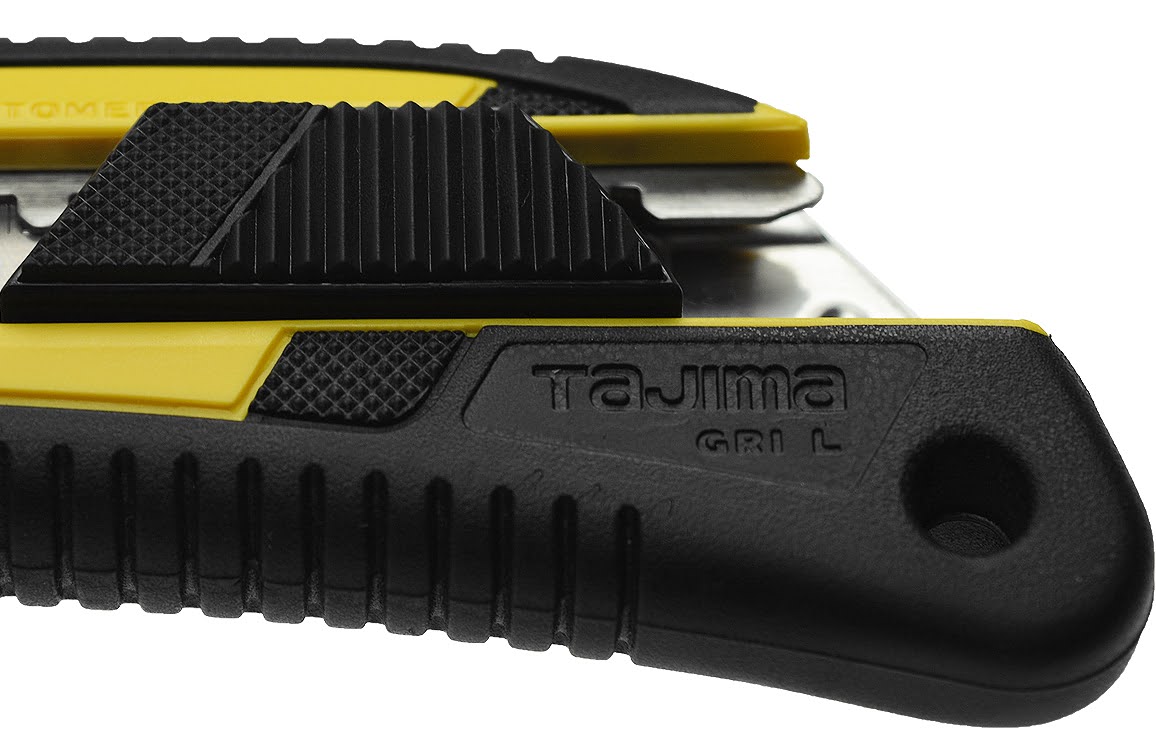 Tajima G5PA0MY meetlint, schokbestendig, 10 x 25 mm, zwart/geel