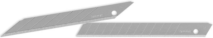 Reserve afbreekmesjes 9mm